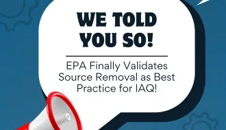 Image calling out the EPA's IAQ best practice of source removal.