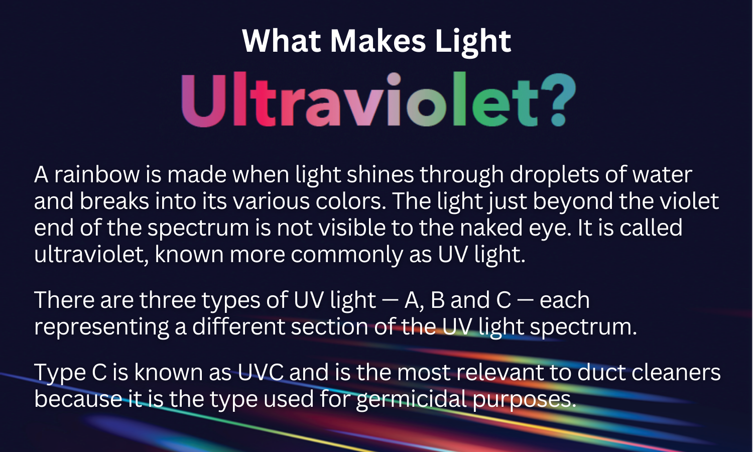 Ultraviolet Light, UV Light Uses & Interesting Facts