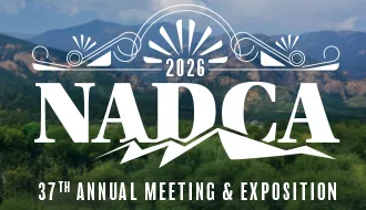 nadca logo over mountain tops
